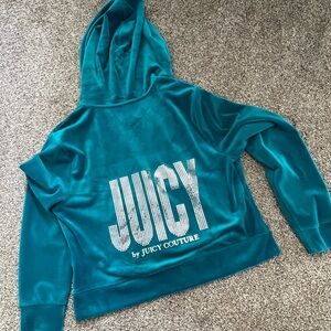 Juicy Couture Teal Hoodie